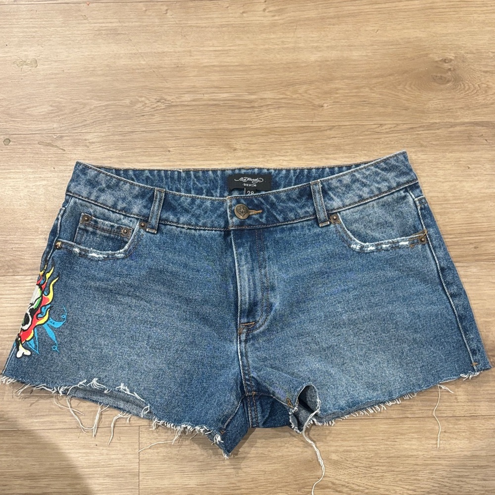Ed Hardy denim Shorts
